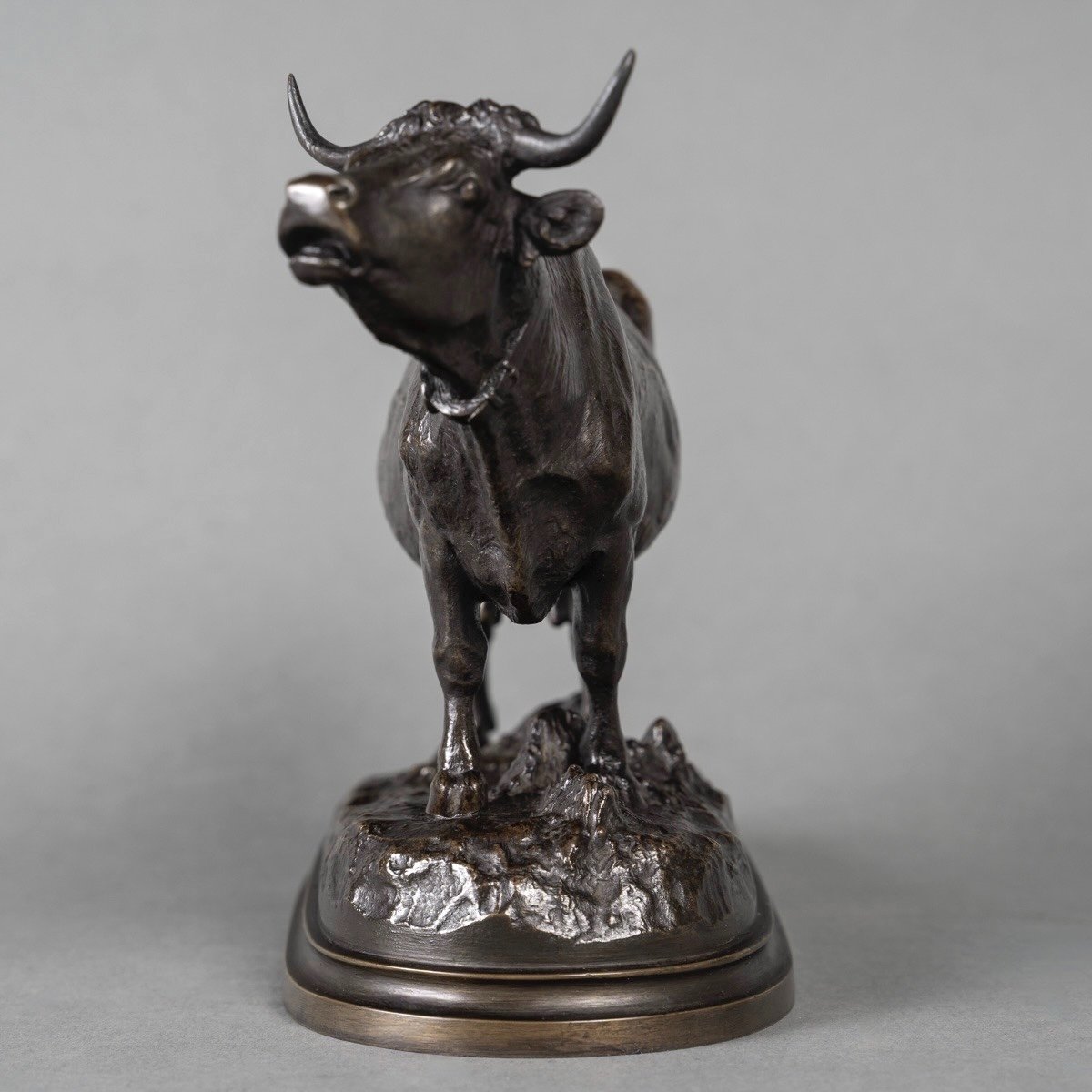 Sculpture - Cow , Isidore Bonheur (1827-1901) - Bronze-photo-4