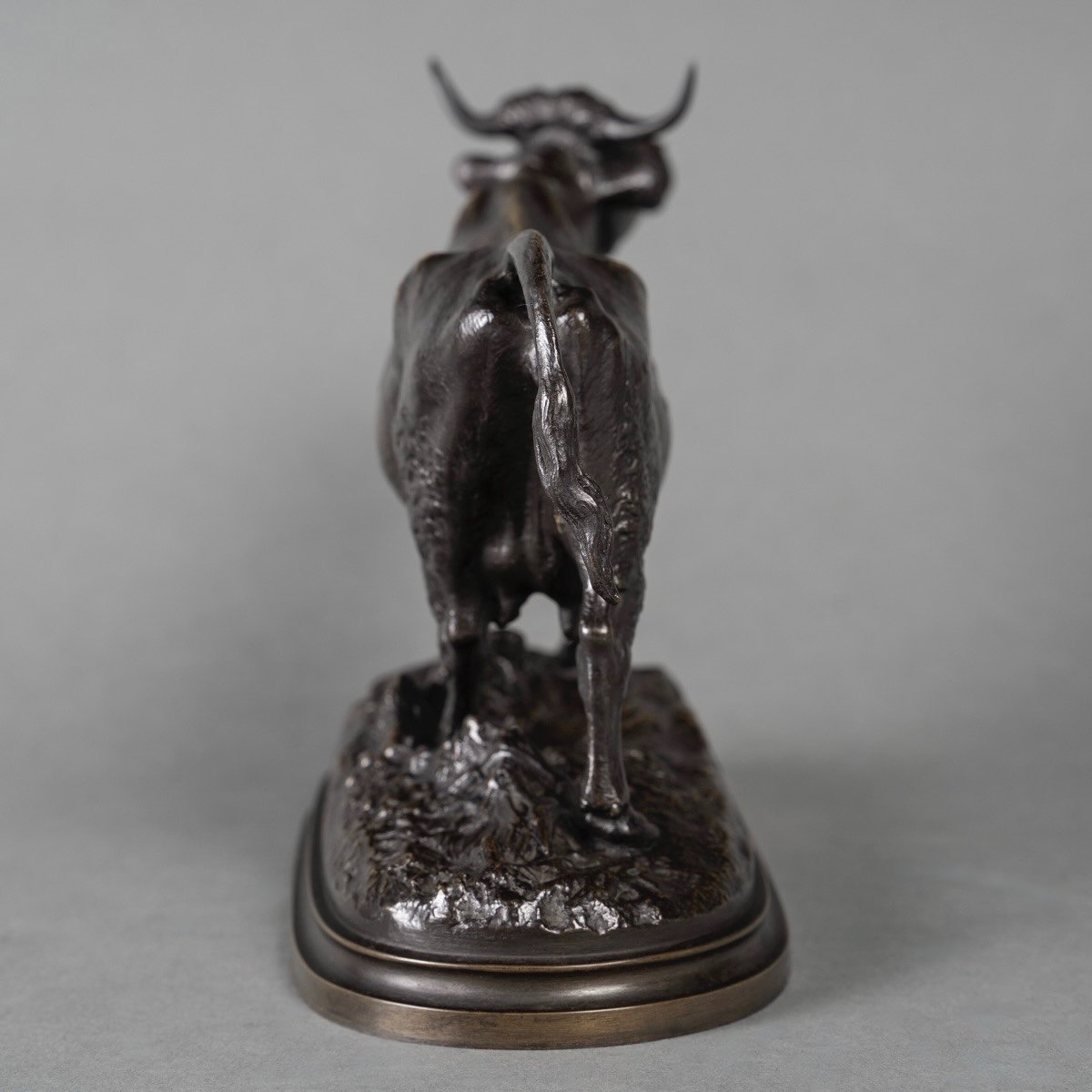 Sculpture - Cow , Isidore Bonheur (1827-1901) - Bronze-photo-2