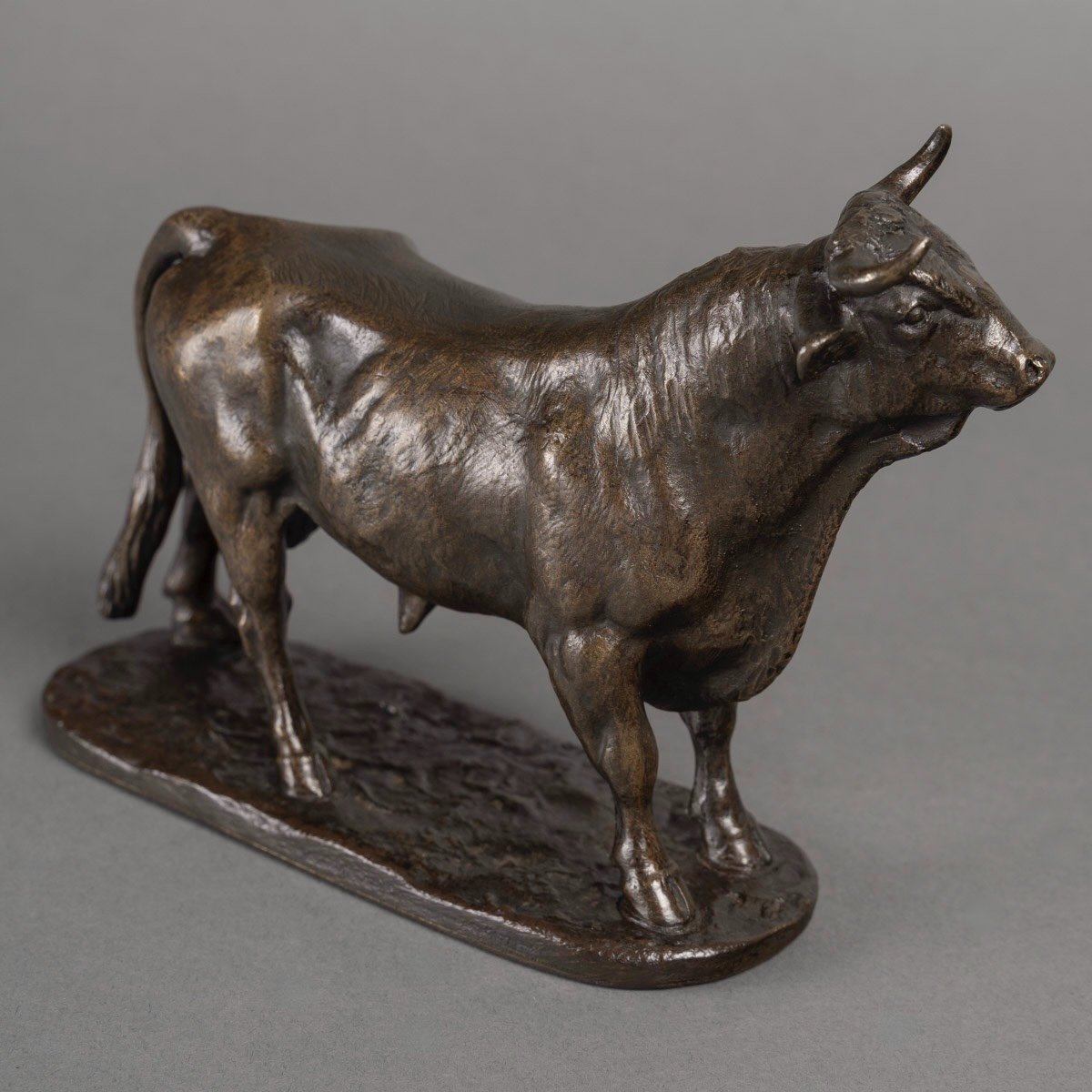 Sculpture - Bull , Isidore Bonheur (1827-1901) - Bronze-photo-4