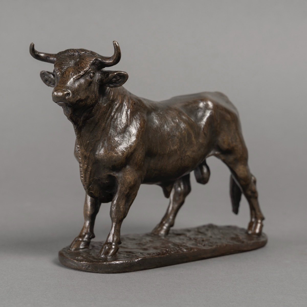 Sculpture - Bull , Isidore Bonheur (1827-1901) - Bronze