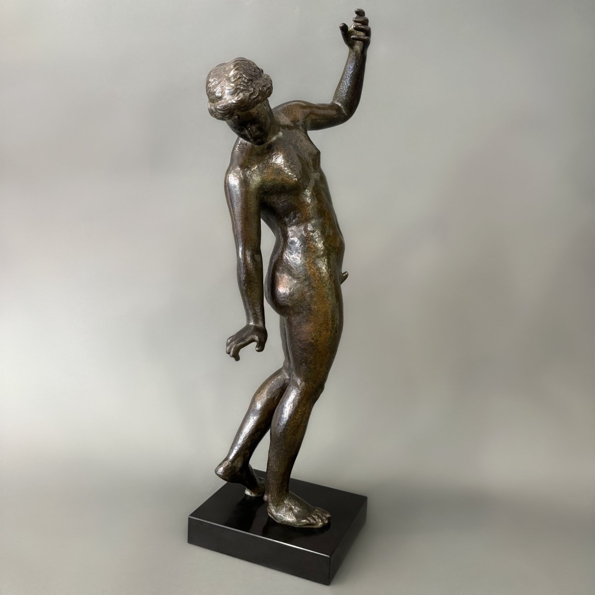 Sculpture - Hermaphrodite - Bronze-photo-3