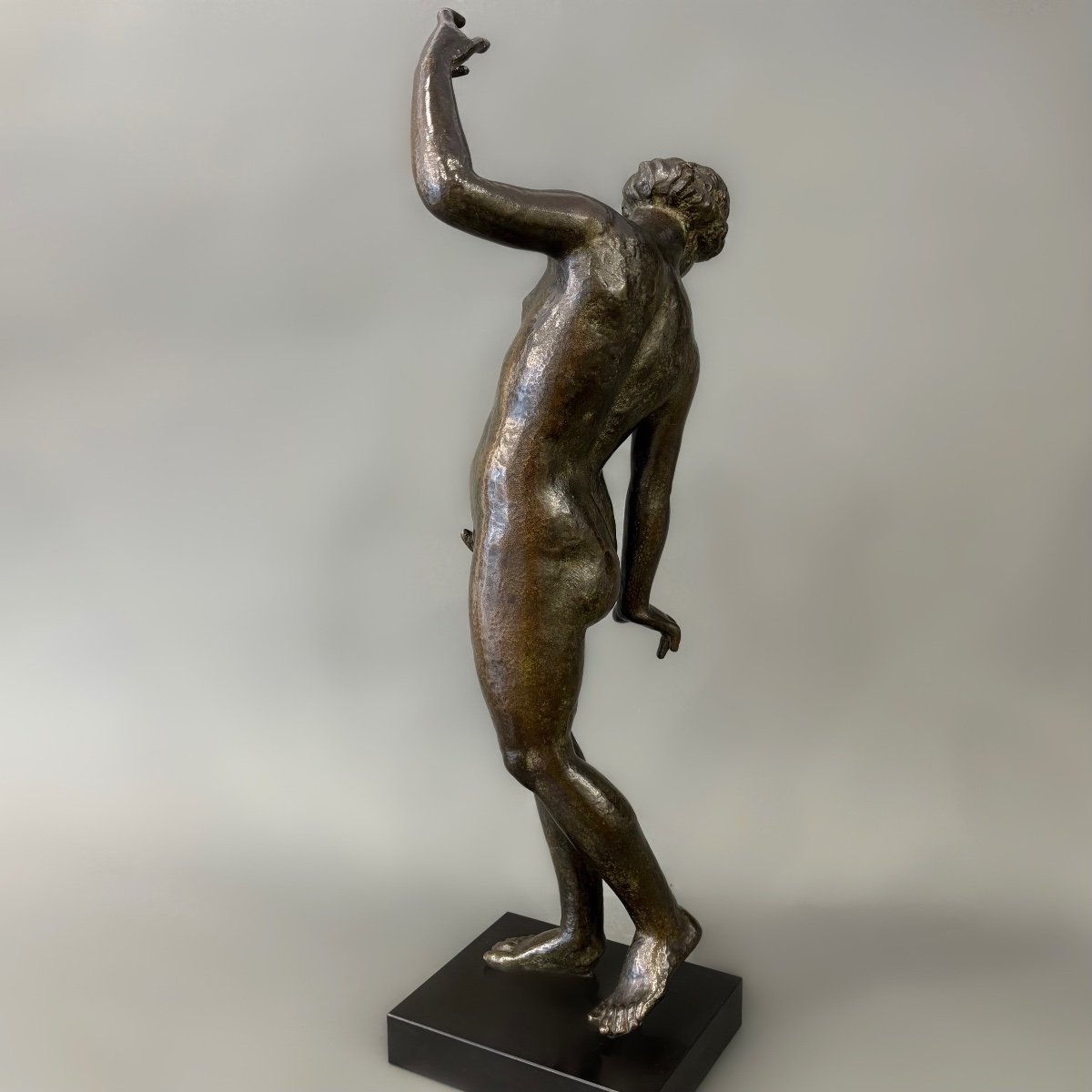 Sculpture - Hermaphrodite - Bronze-photo-4