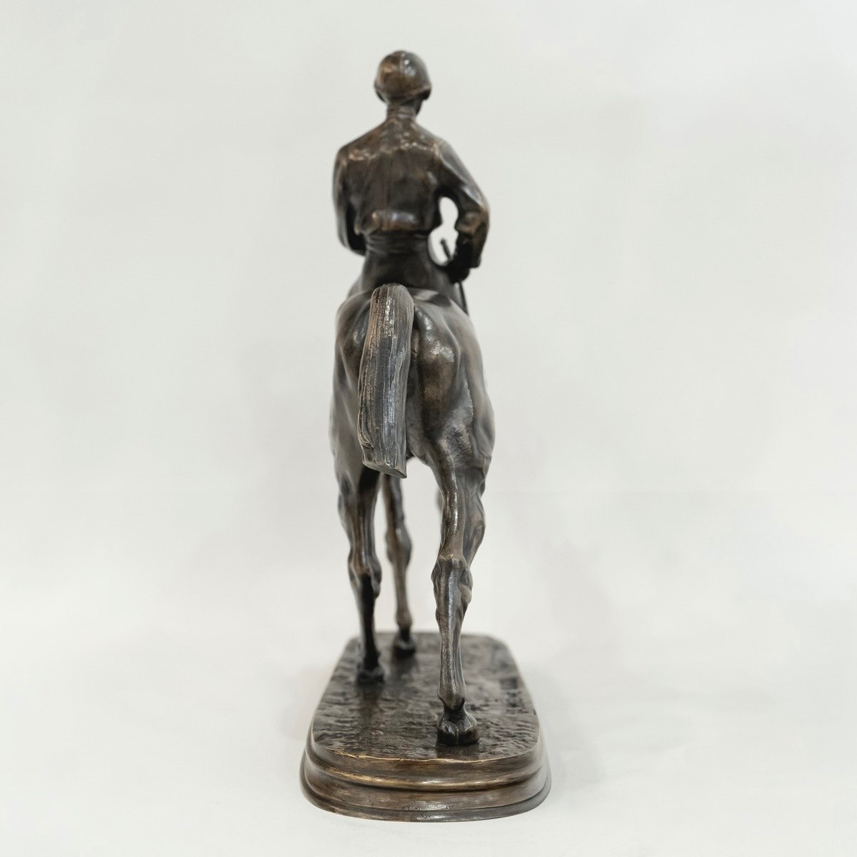 Sculpture - Jockey On Horse No. 2 , Pierre - Jules Mêne (1810-1879)-photo-2