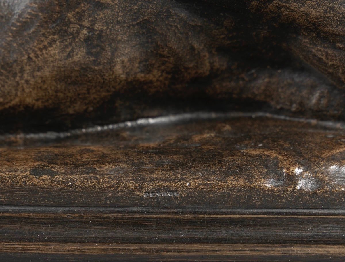 Sculpture  - Boeuf Couché , Rosa Bonheur (1822-1899) - Bronze-photo-6