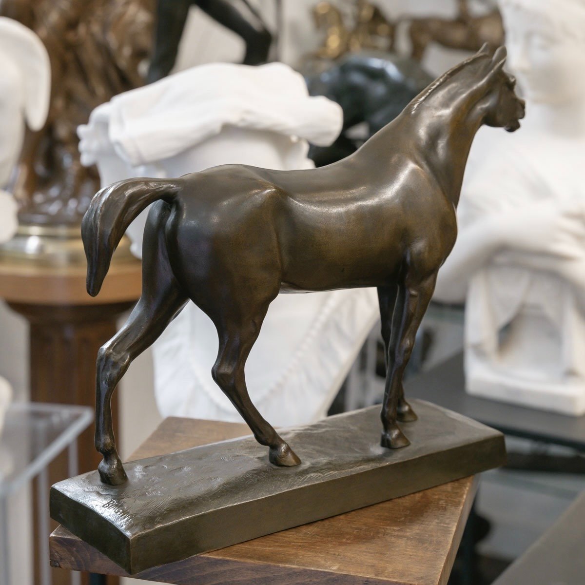 Sculpture - The Free Horse , Alfredo Biagini (1886 – 1952) - Bronze-photo-1