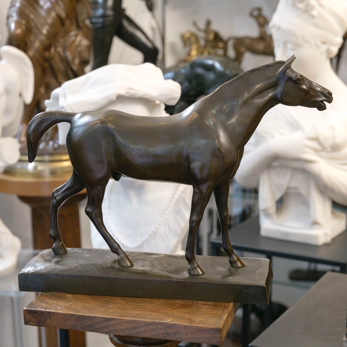 Sculpture - The Free Horse , Alfredo Biagini (1886 – 1952) - Bronze-photo-3