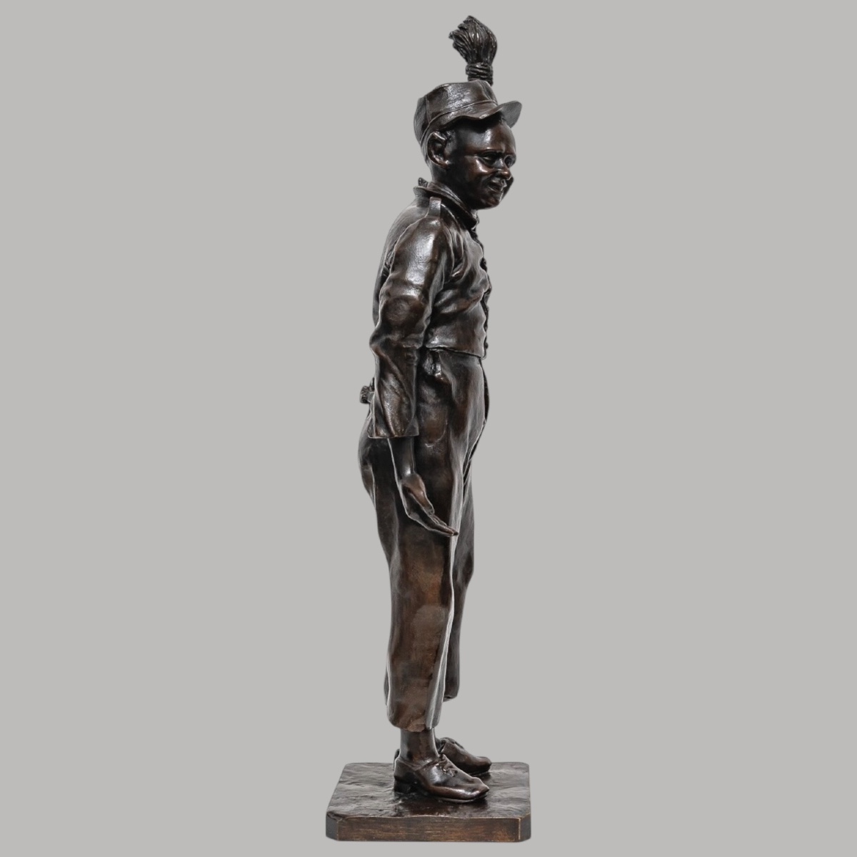 Sculpture - Le Soldat , Léopold Eugène Kampf (1822-1893) - Bronze-photo-3