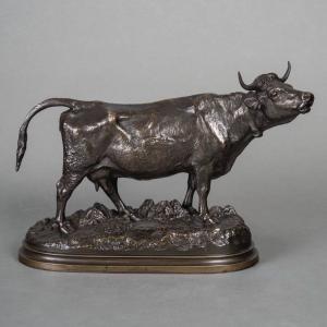 Sculpture - Cow , Isidore Bonheur (1827-1901) - Bronze