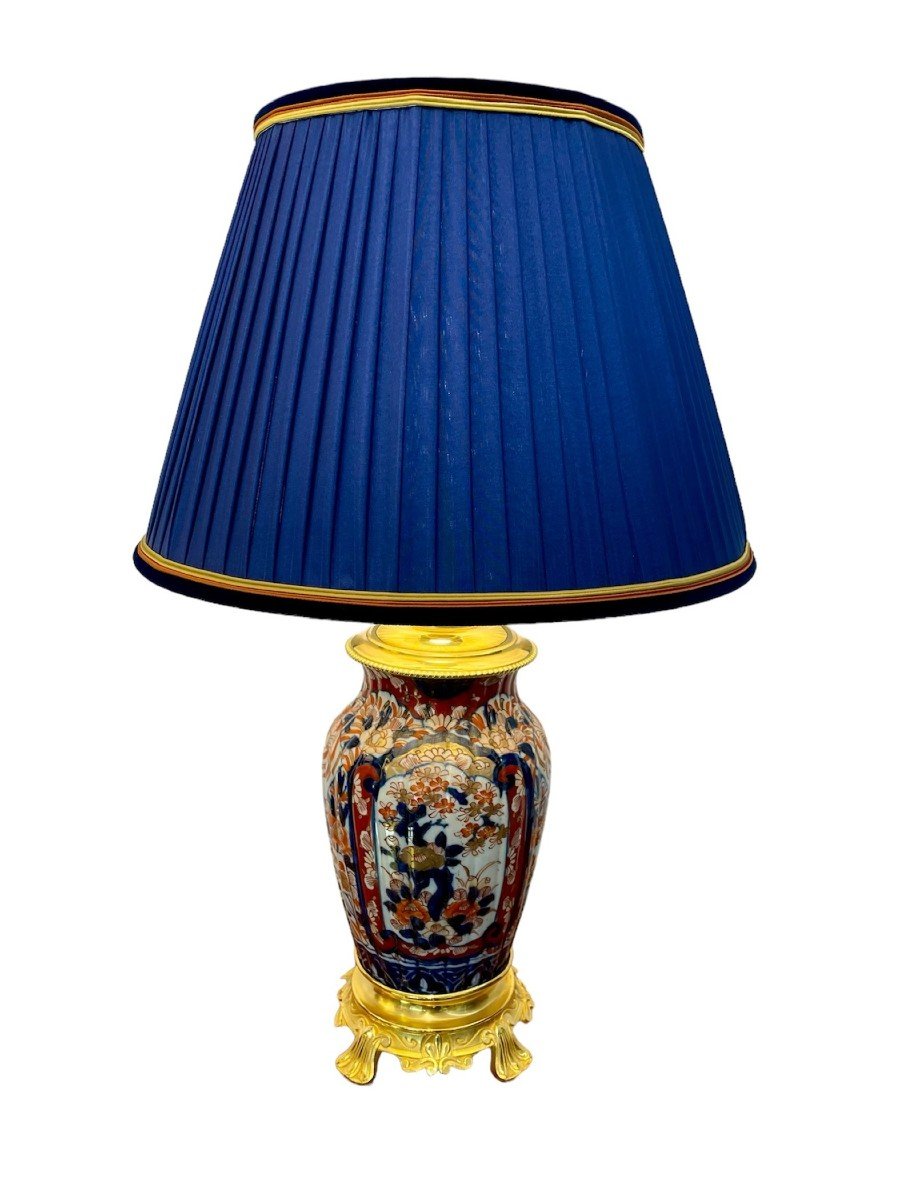 19th Century Imari Lamp