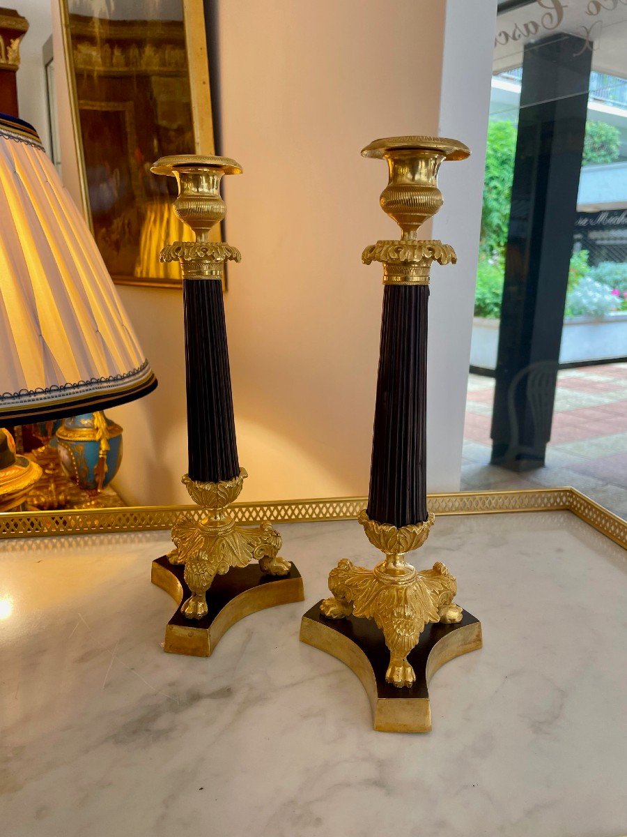 Pair Of Restoration Torches-photo-2
