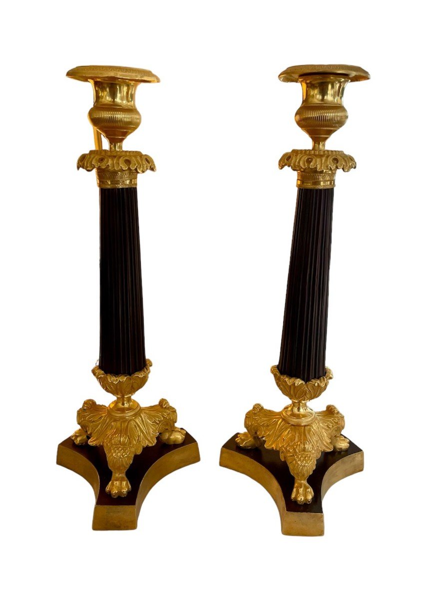 Pair Of Restoration Torches