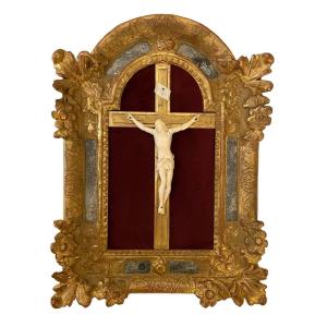 Crucifix, Crist En Tableau XVIIIème