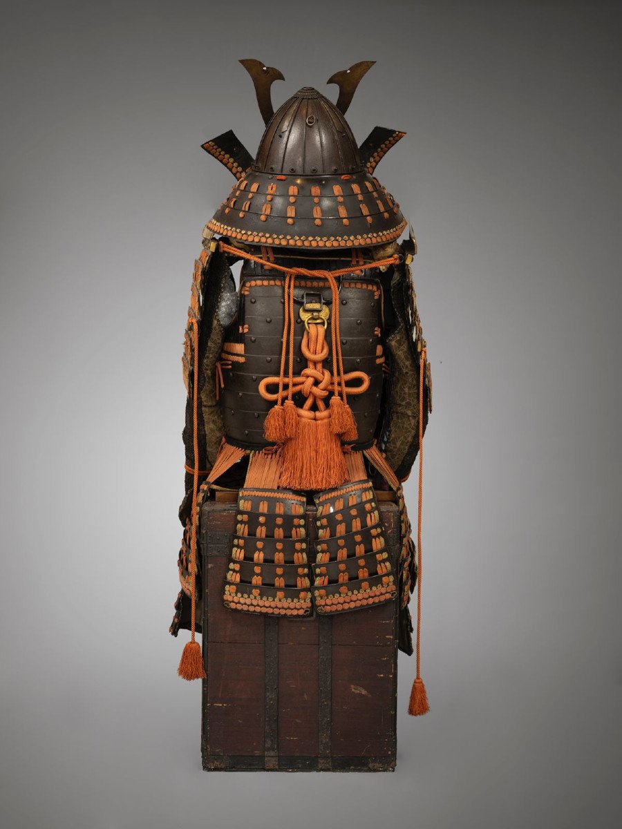 Armure De Samourai,kabuto Signé Saotome Lechika,Japon -photo-4