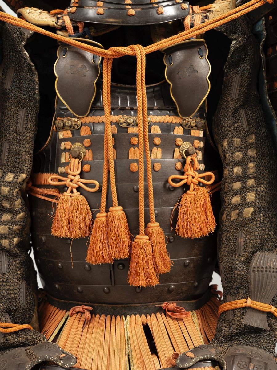 Armure De Samourai,kabuto Signé Saotome Lechika,Japon -photo-2