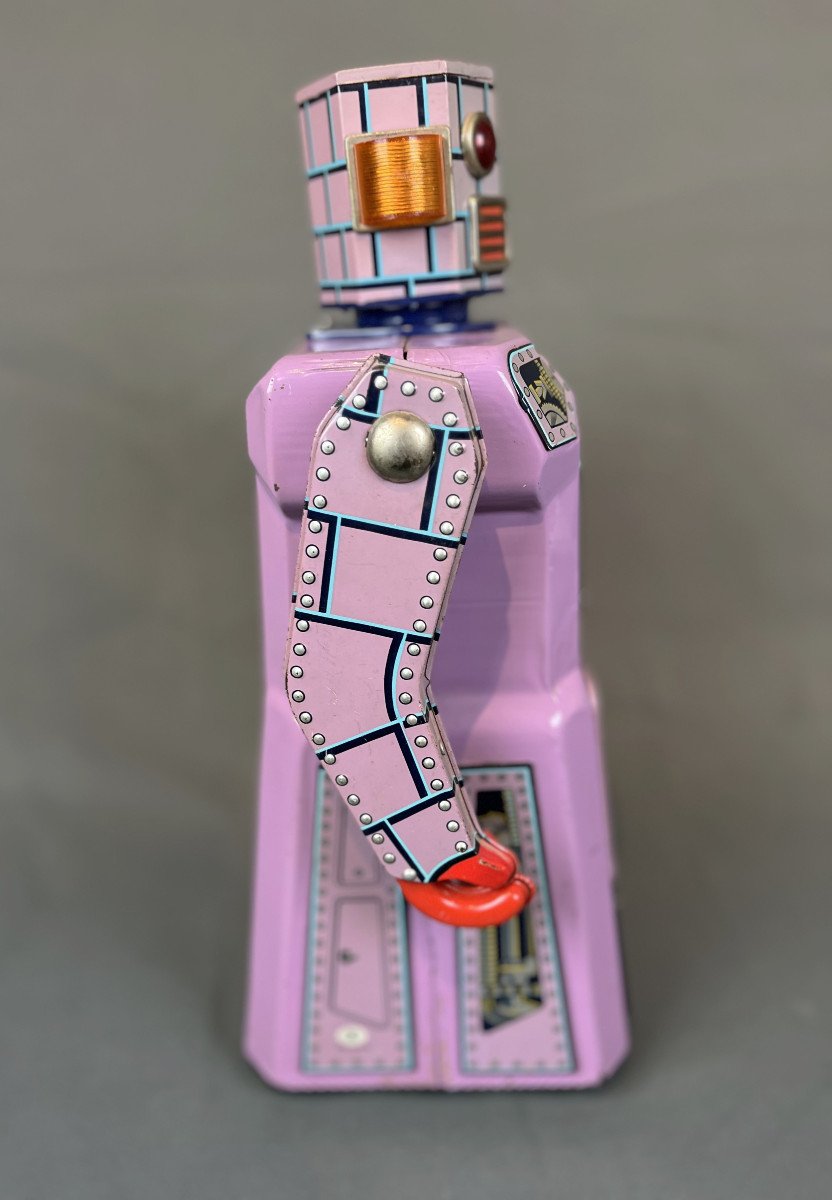 Non Stop Robot,"lavender" Masudaya ,japon -photo-3