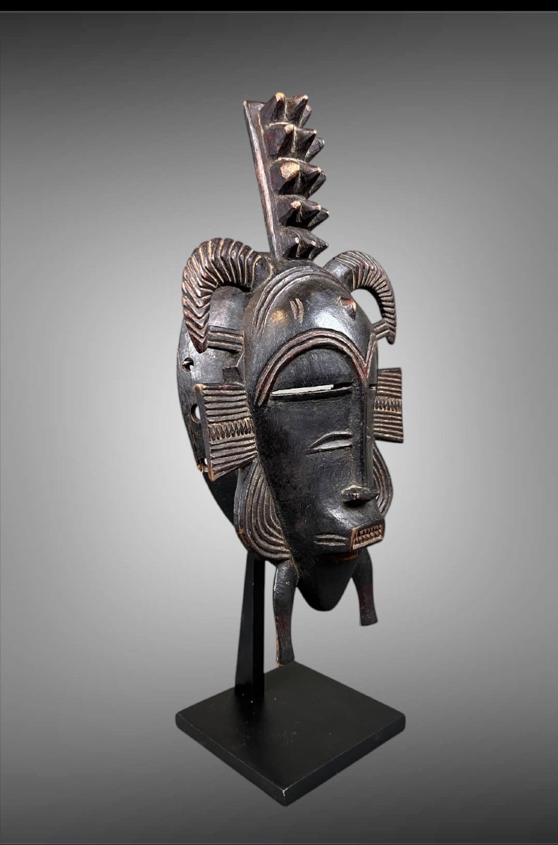 Senufo Kpelie Mask, Ivory Coast-photo-3