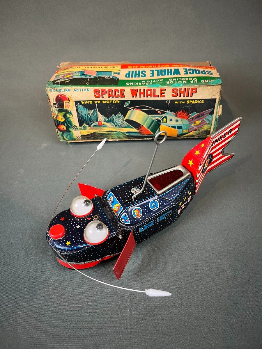 Space Whale  ship Yoshiya Japon 1957-photo-3