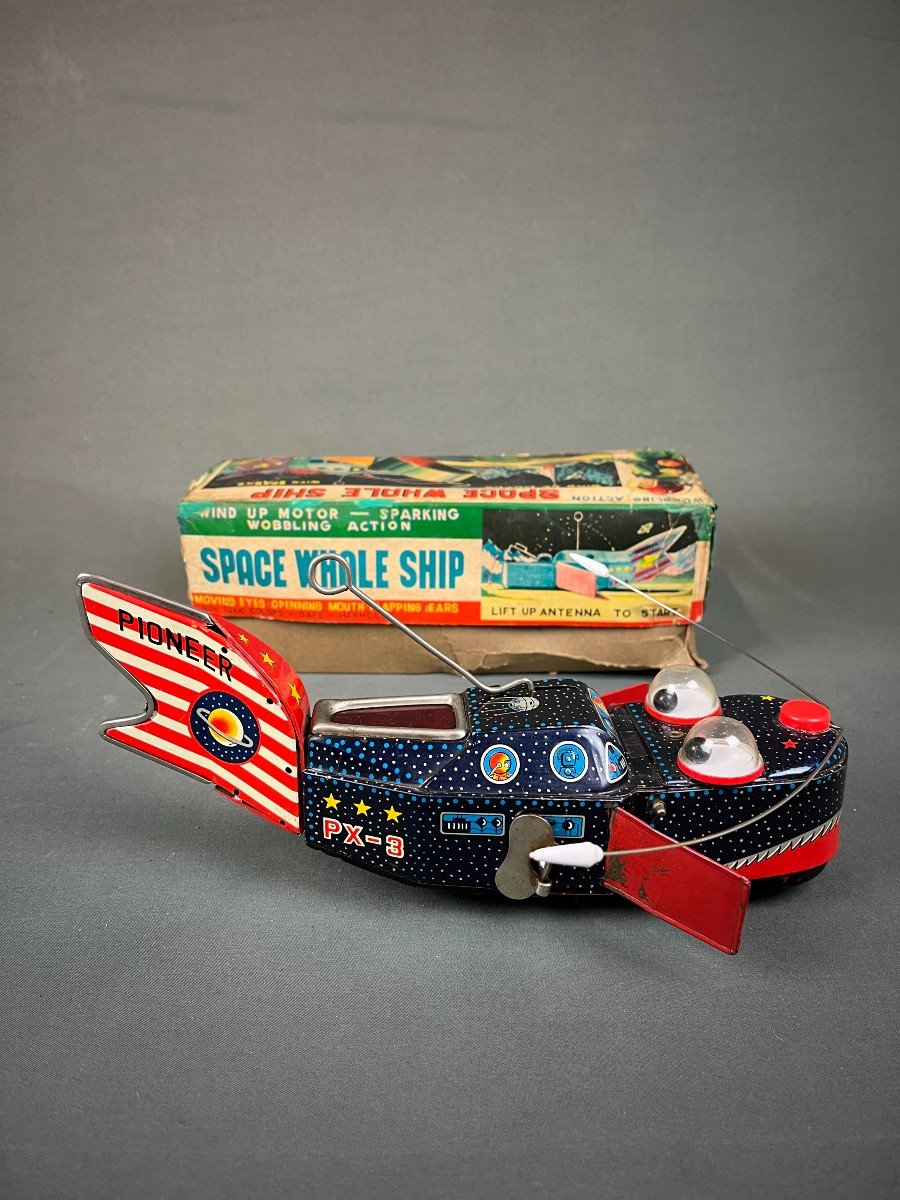 Space Whale  ship Yoshiya Japon 1957-photo-4