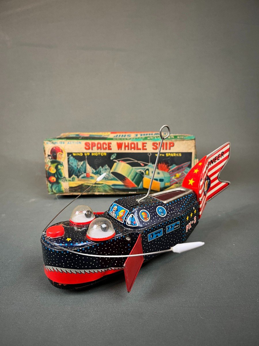 Space Whale  ship Yoshiya Japon 1957