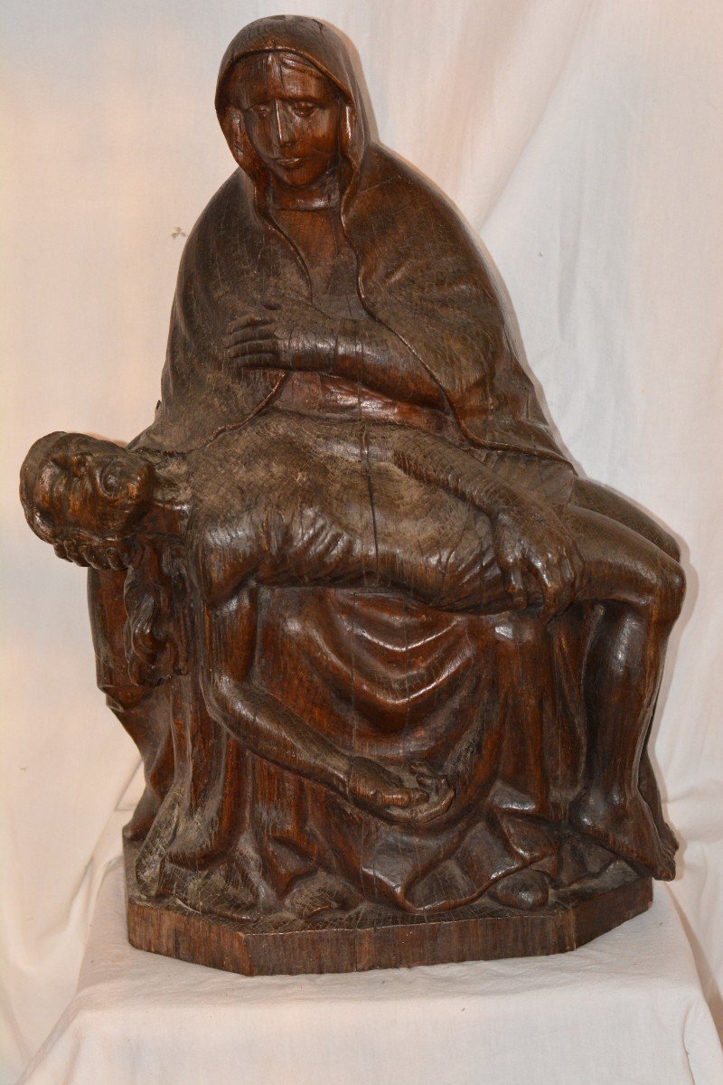 Pieta, Auvergne 16th Century-photo-6