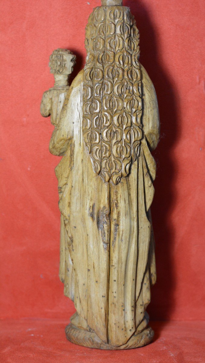 Virgin And Child 17th Century-photo-2