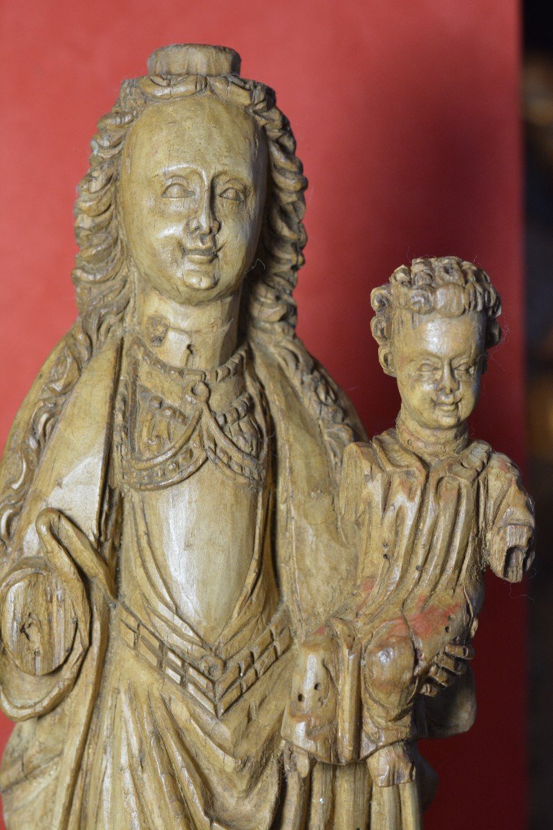 Virgin And Child 17th Century-photo-1