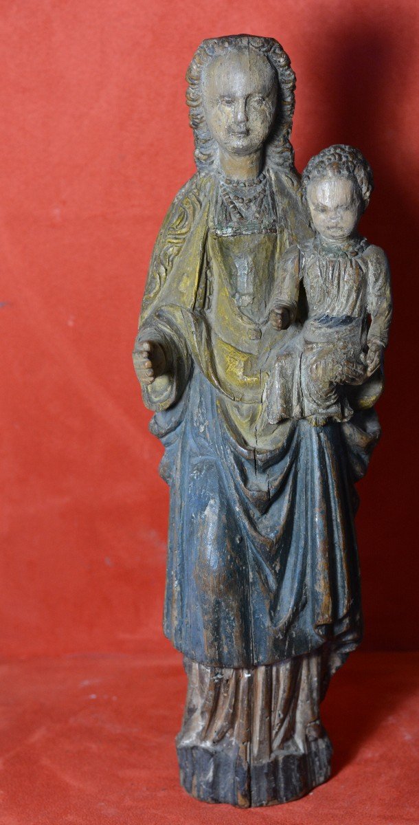 Vierge à l'Enfant 17ème Siècle