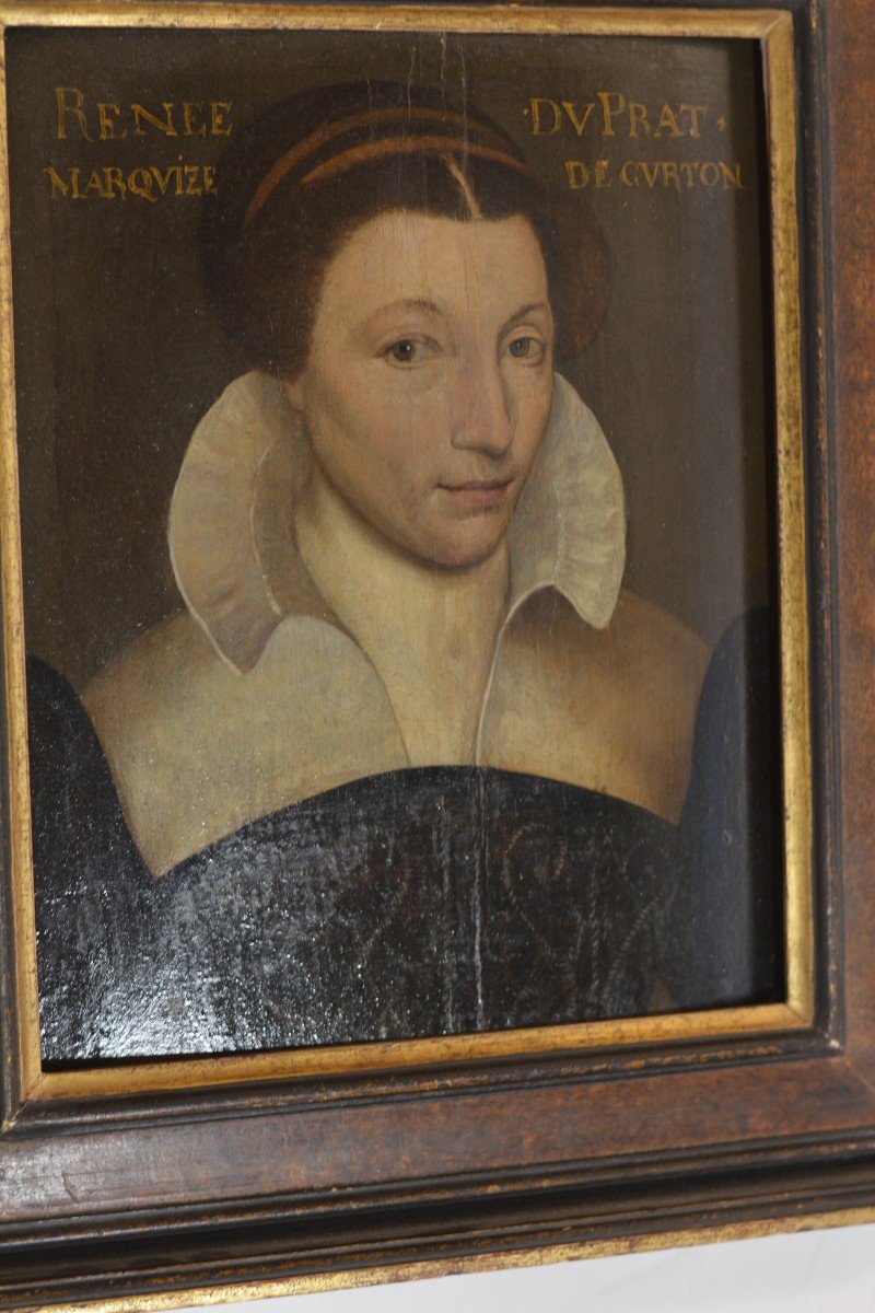 Portrait Marquise De Curton16th Century-photo-2