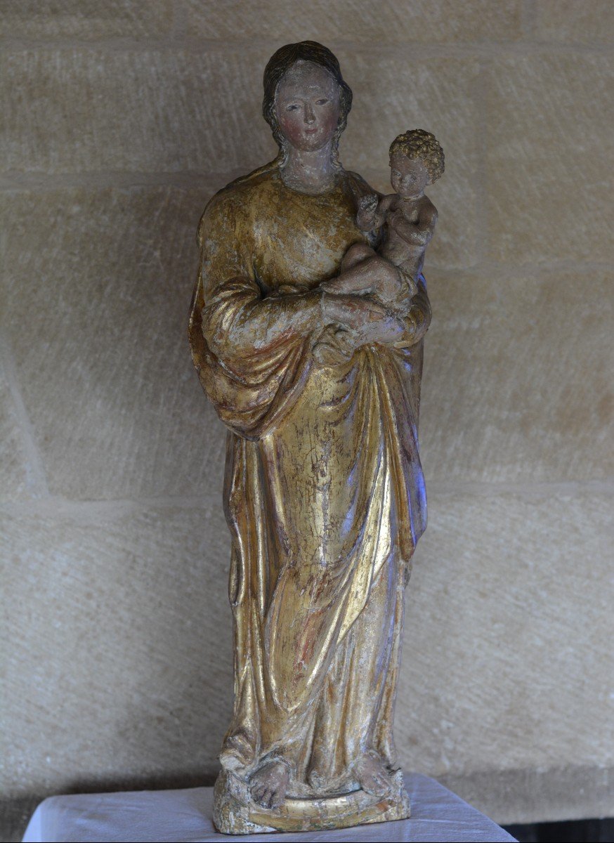 Vierge à l'Enfant 16ème Siècle -photo-4