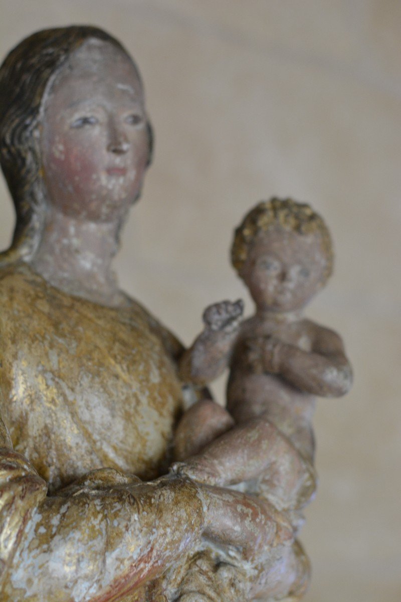 Vierge à l'Enfant 16ème Siècle -photo-1