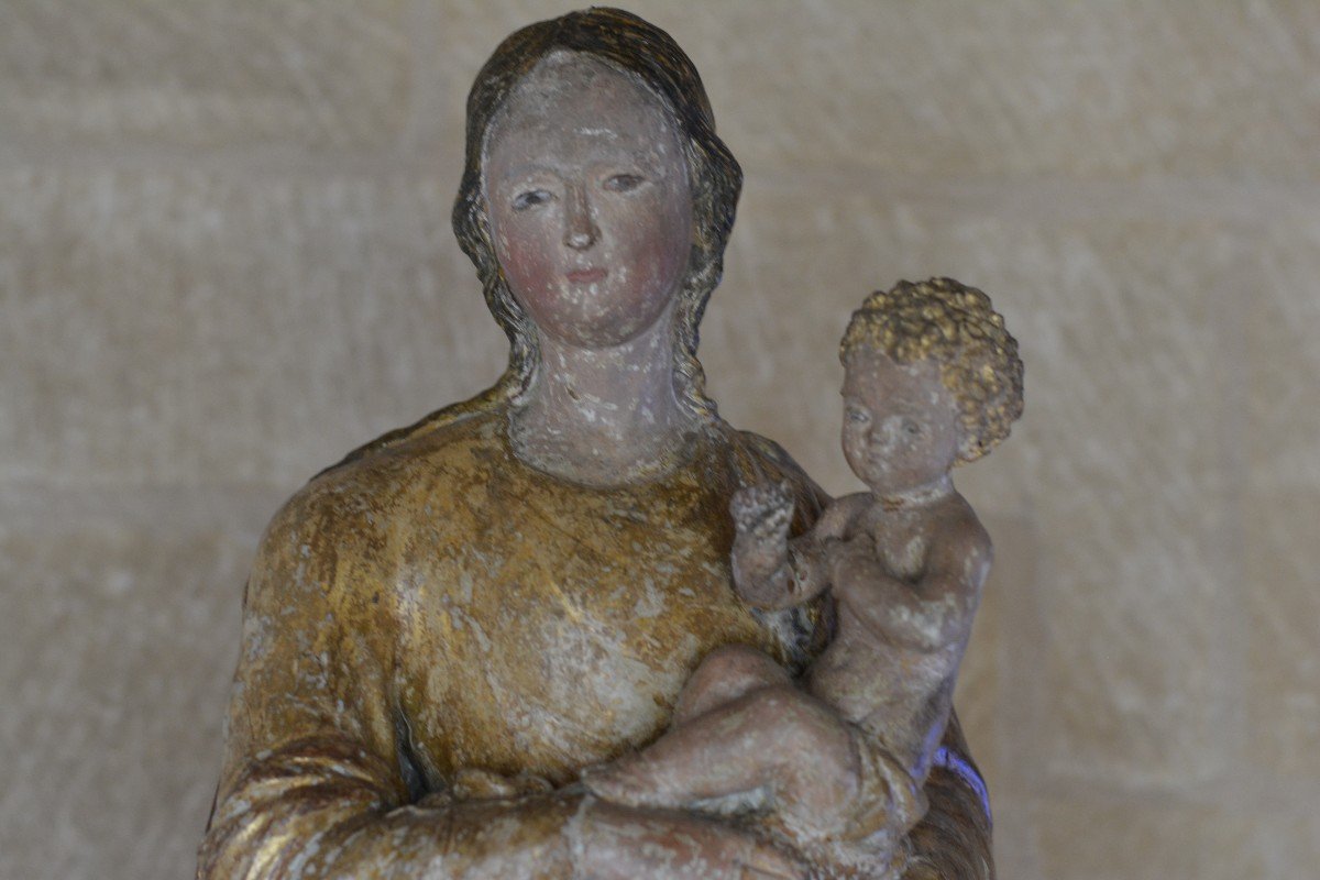 Vierge à l'Enfant 16ème Siècle 