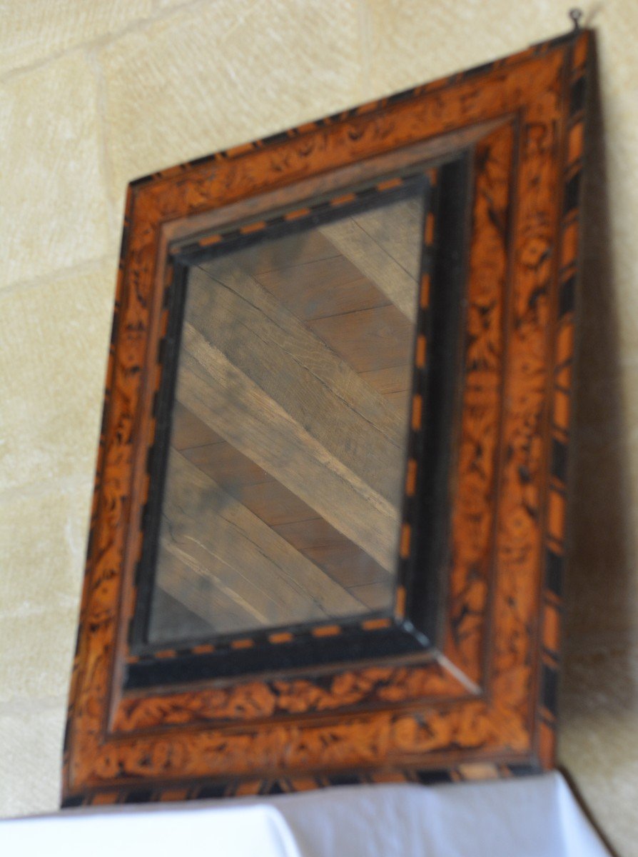 17th Century Languedoc Mirror-photo-2