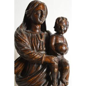 Virgin And Child XVII Th Century