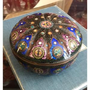 Exceptional Cloisonné Box In A Style More Ottoman Than Chinese