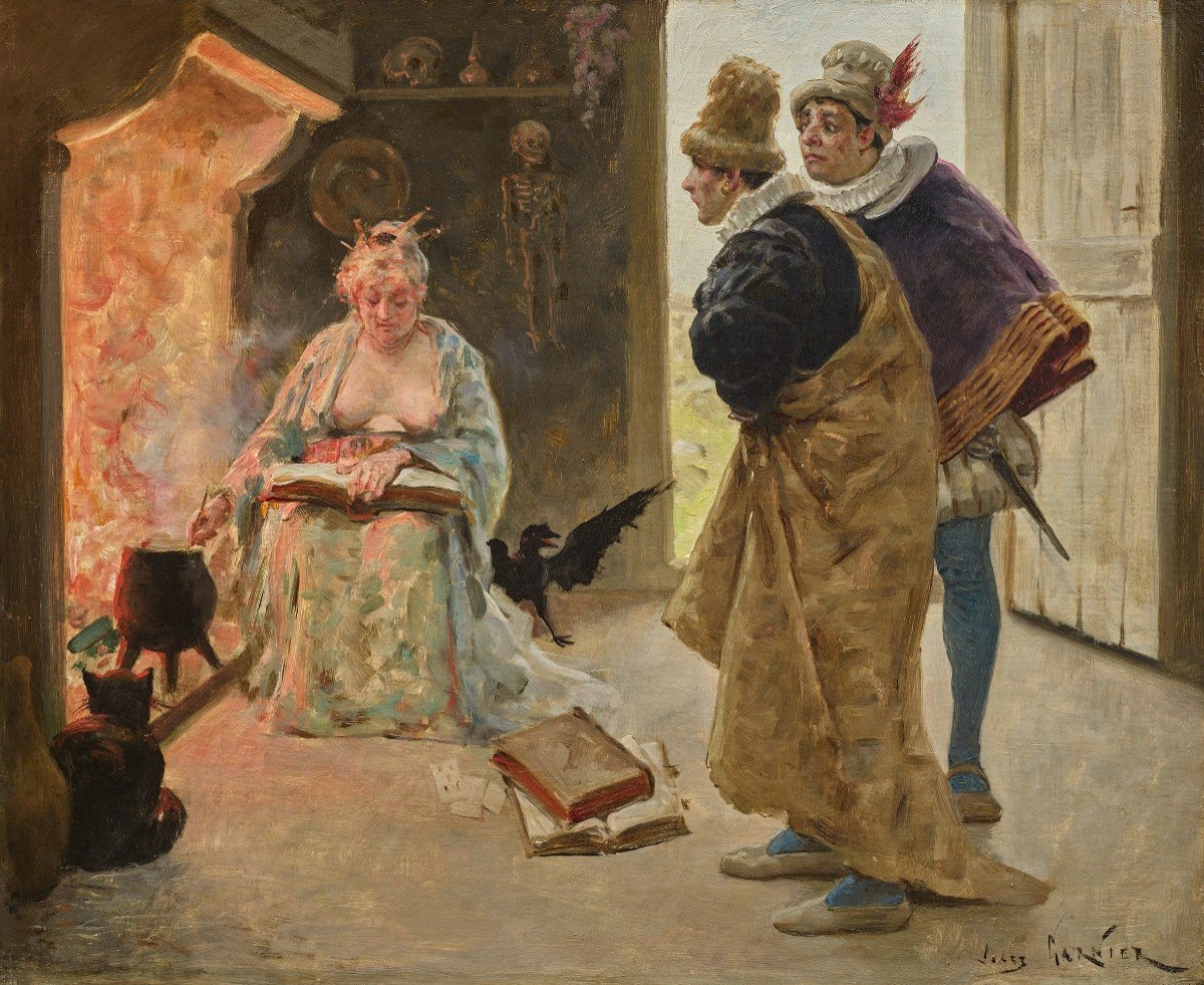 Jules-arsène Garnier - How Panurge Speaks To The Sibyl Of Panzoust