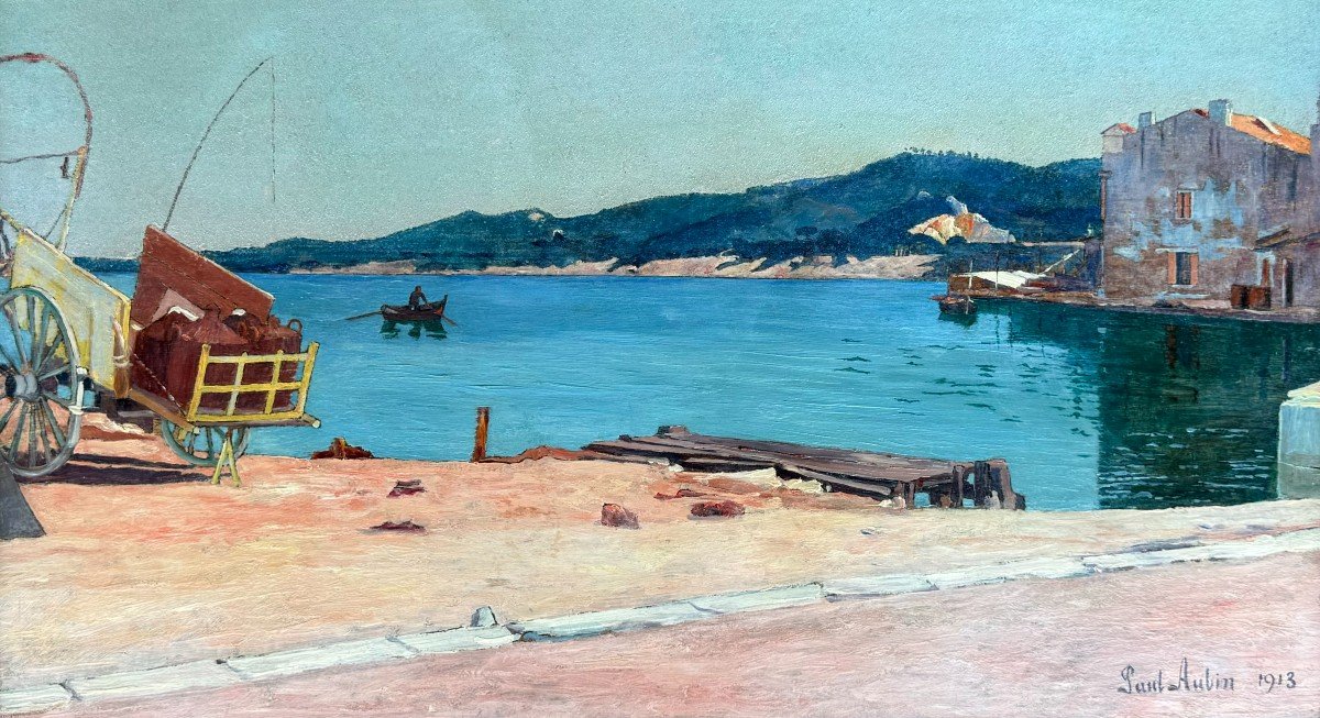 Paul Aubin - View Of Martigues, 1913