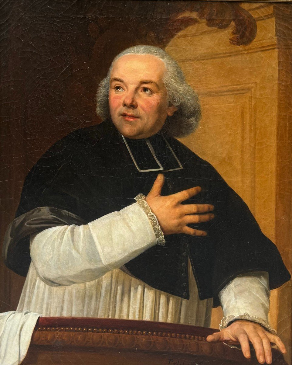 Petit, Portrait d'Un Homme d'église Prêchant, 1808-photo-2