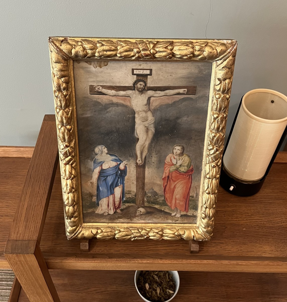 Crucifixion - Ecole Française Du XVIIe Siècle-photo-2