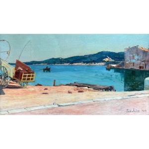 Paul Aubin - Vue De Martigues, 1913