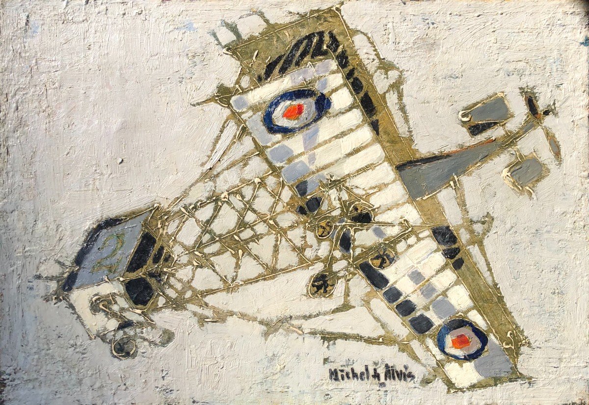 Aeroplane 1969 Michel De Alvis Era Claude Venard Bernard Buffet Aviation Aeronautics -photo-2