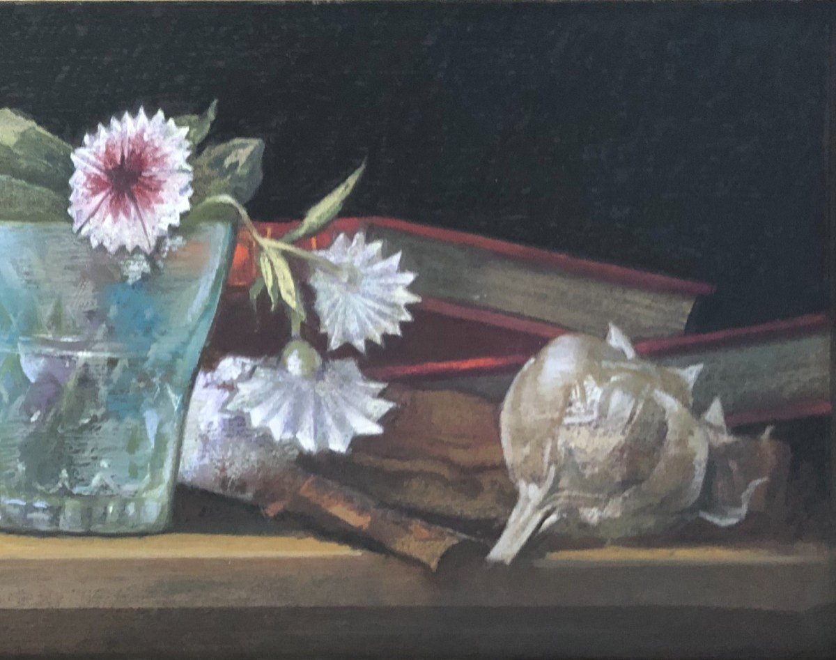 Augusto Pavanel Still Life Pastel 1997-photo-3