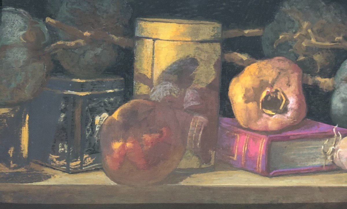 Augusto Pavanel Still Life Pastel 1997-photo-1