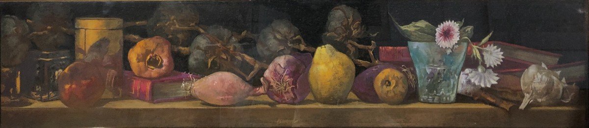 Augusto Pavanel Still Life Pastel 1997