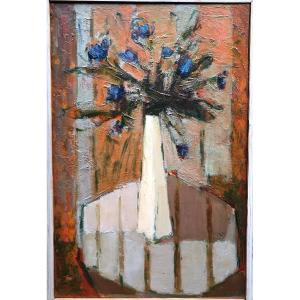 Bouquet De Fleurs, Années 50, Robert Boinay (1918-1987)