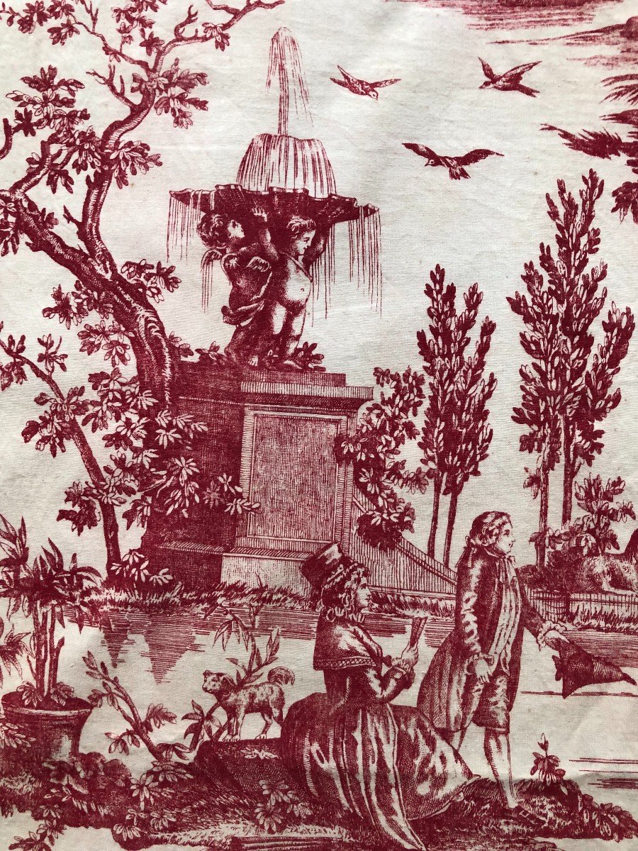 Toile De Jouy A Character Early 20th Century Prints-photo-3