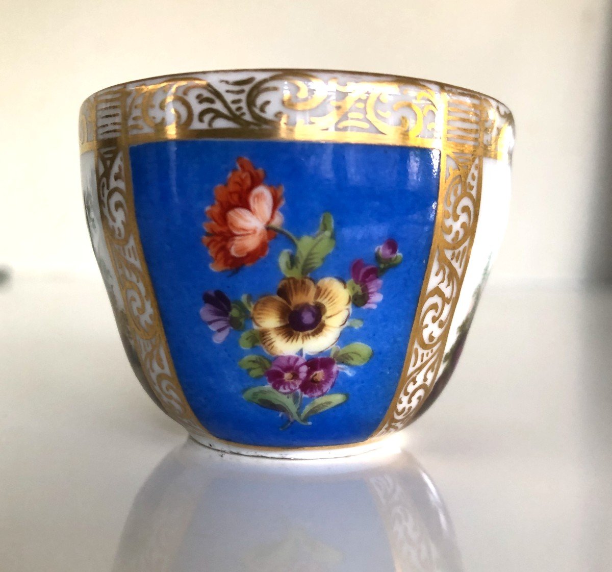 Meissen Mocha Cup 18th Century Saxe-photo-6