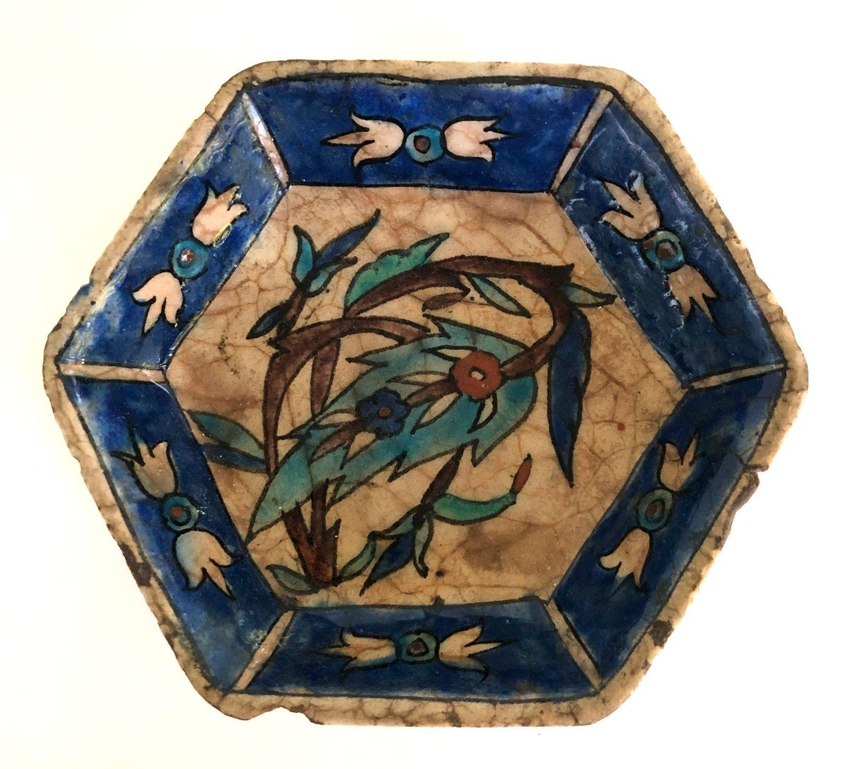 Turkish Iznik Cup Ottoman Art 17th Century Or Earlier