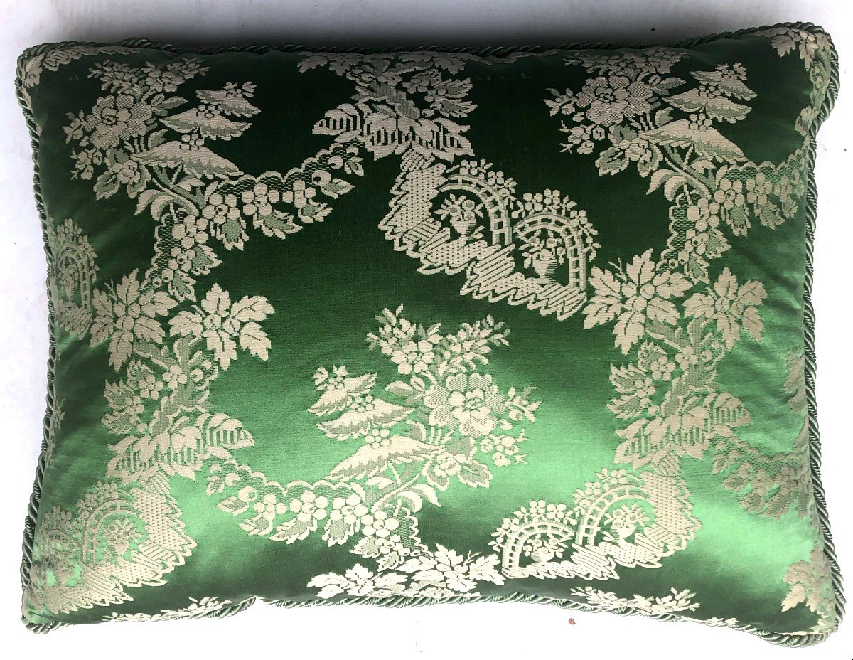 Cushion Fabric 20th Century Louis XV Silk  