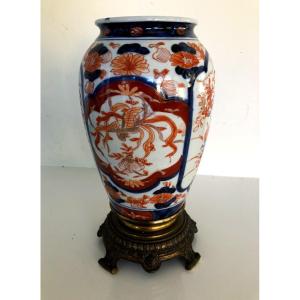 Imari Porcelaine Vase XIXème Siecle Japon Asie