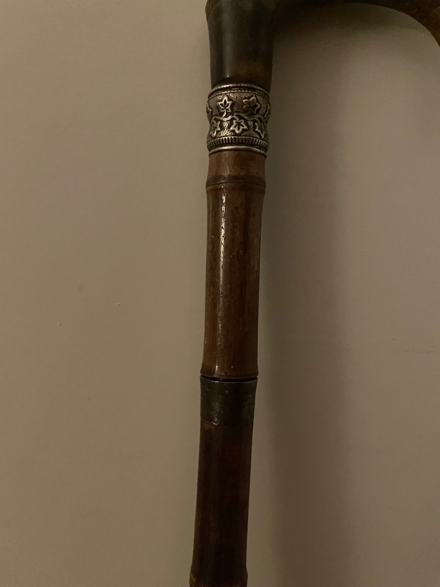 Bamboo Sword Cane - 20th-photo-2